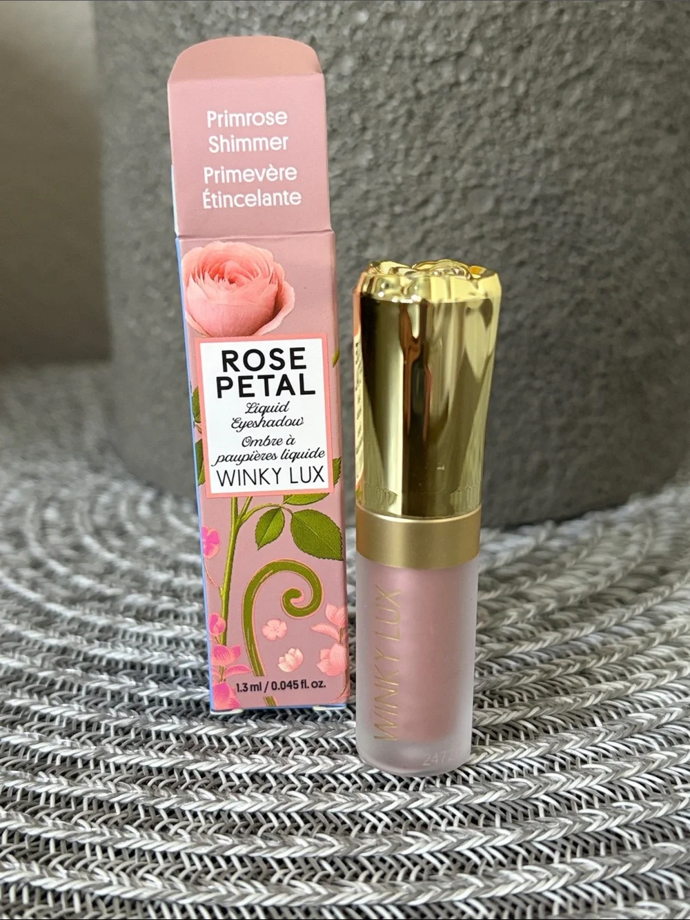 ❤️$5 NWT WINKY LUX Rose Petal Primrose Shimmer Liquid Eyeshadow 1.3ml